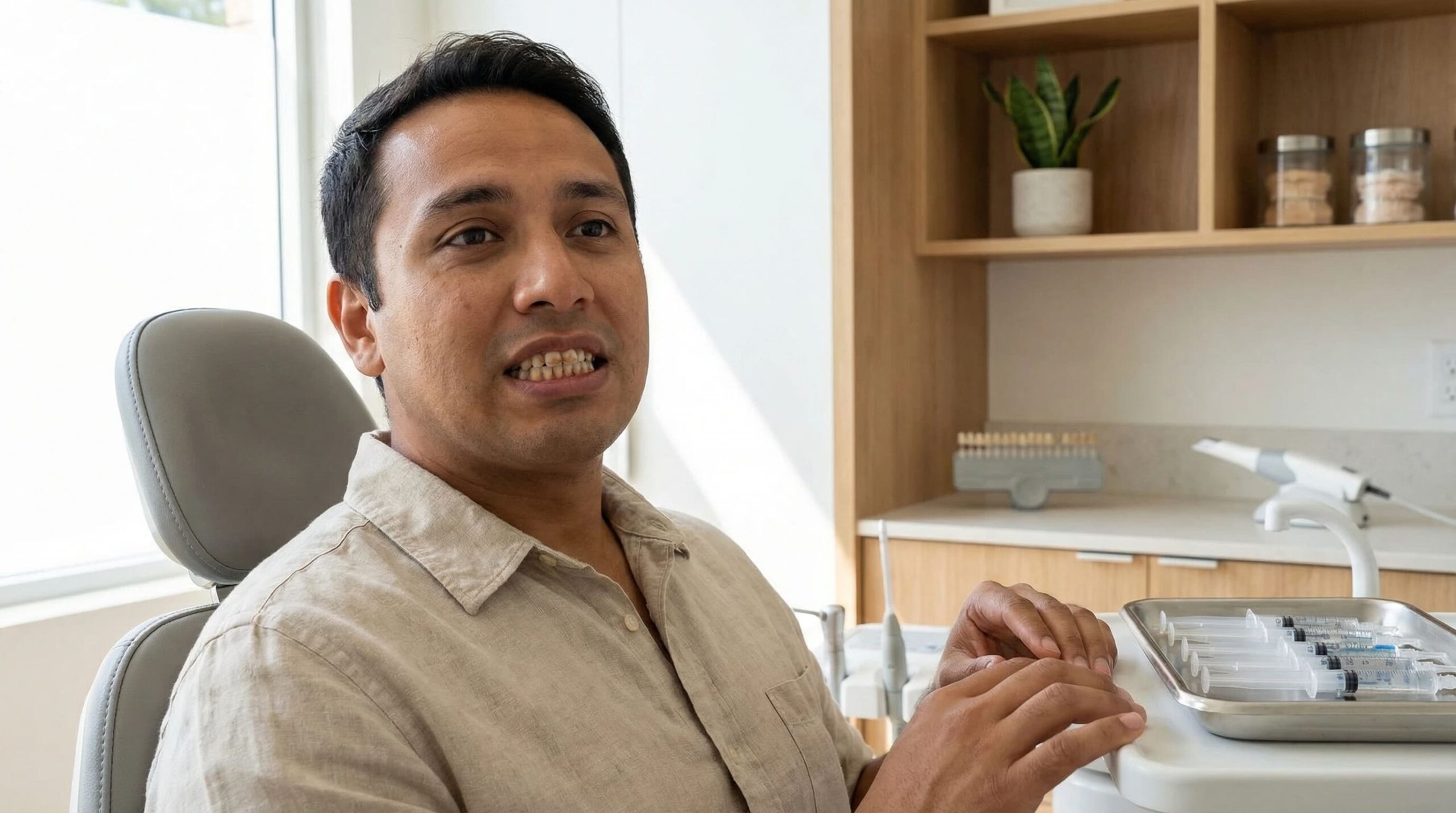 Manchas por tetraciclina en los dientes