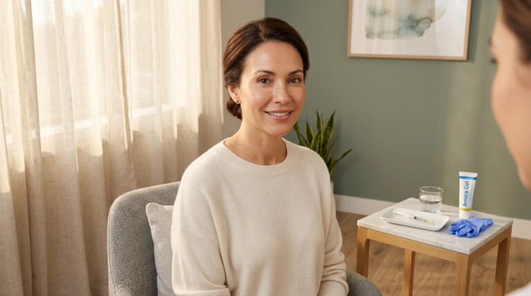 Relleno del surco nasogeniano