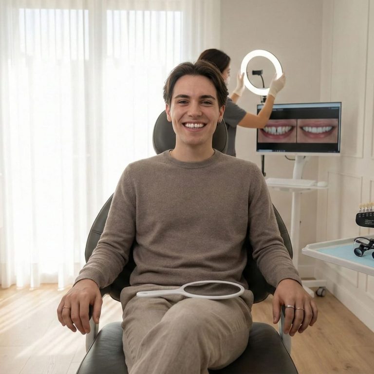 Carillas para cerrar diastema en Albacete